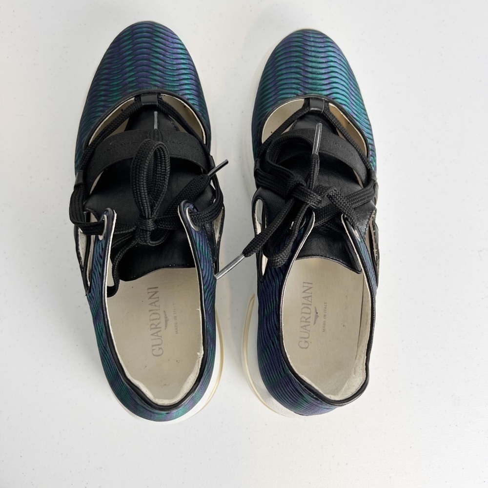 Alberto Guardiani Leather Sneakers size 9 - Picture 6 of 12